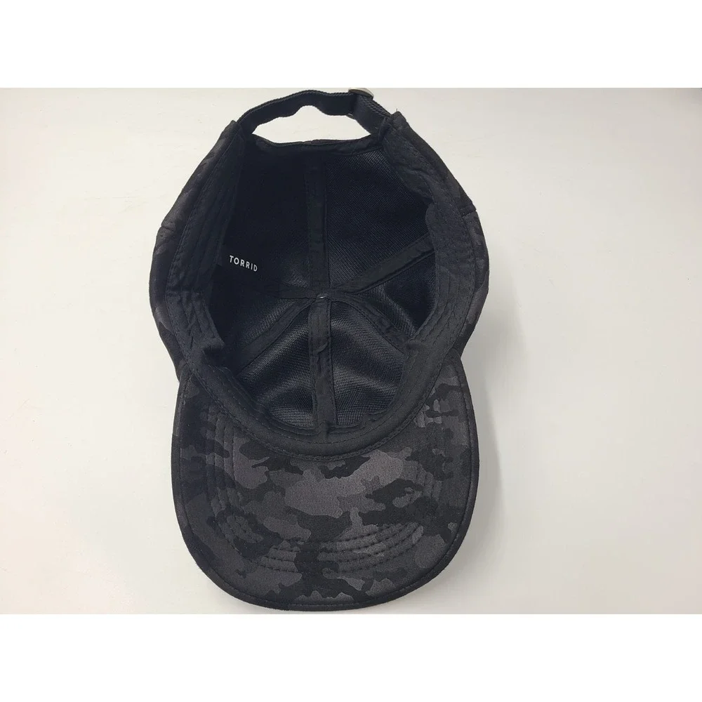 Torrid Camo Strapback Adjustable Hat Cap Polyester Casual‎ Dad Men Women Black